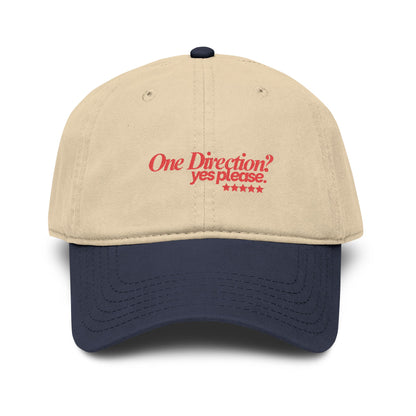 One Direction? yes please Embroidered Cap