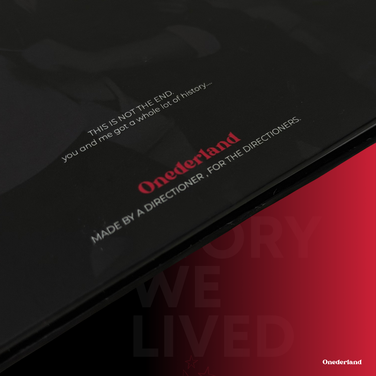One Direction - The Story We lived ( Limited Collector's Edition - 79 Only )