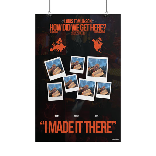 How Did We Get Here Memory Poster ( Customized )