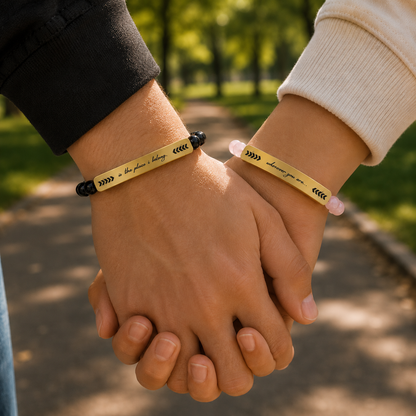 The ONE CONNECTION Bracelets ( Pair of 2 )