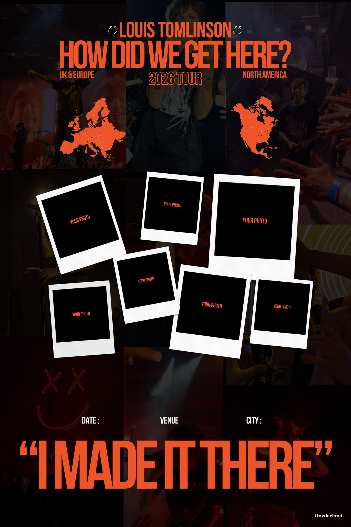 How Did We Get Here Memory Poster ( Customized )