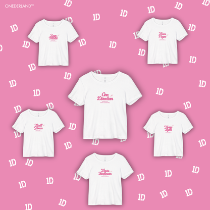 One Direction All the time , others ocassionally Baby Tee ( All Members )