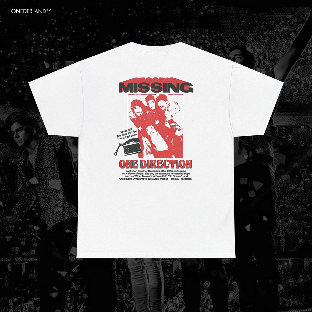 Missing One Direction Tee